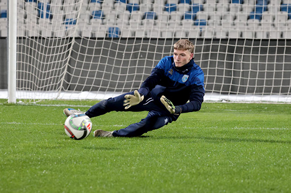 Seit 2014 spielt Erion Avdija bei den Löwen, nun nahm der Münchner an einem Sichtungslehrgang für das A-Nationalteam des Kosovo teil. Foto: Privat