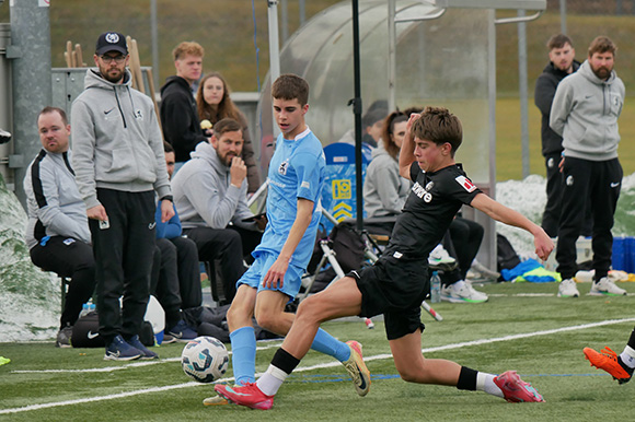 Trotz der Niederlage gegen den SC Freiburg war U16-Chefcoach Peter Ulbricht mit der Leistung zufrieden. Foto: Frank Peters