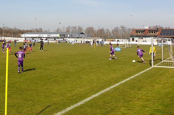 Fast alle Spiele waren eng und hart umkämpft. Foto: Privat