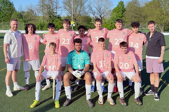 Der International United FC Winnenden (IUFC) nimmt mit zwei Inklusionsteam am Turnier teil. Foto: IUFC