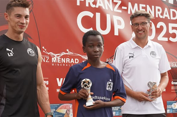 Junglöwe Tamim Nakigozi wurde zum „Spieler des Turniers“ gewählt. Foto: MTV Dießen