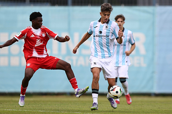 Loris Husic beim 1:0-Derbysieg gegen den FC Bayern. Foto: sampics