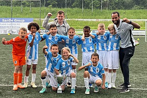 Ein toller Erfolg feierte die U10 mit dem 2. Platz beim 11. U10 Pfingstcup von Borussia Mönchengladbach. Foto: Privat