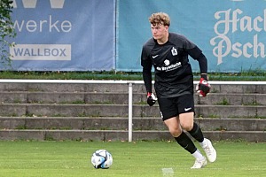 Der 19-jährige Paul Bachmann konnte bei seinen Einsätzen im Tor der Löwen-U21 immer überzeugen. Foto: Joachim Mentel