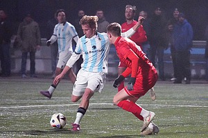 Luis Pereira de Azambuja hatte die Löwen-U21 in der 38. Minute in Führung gebracht. Das sollte nicht zu drei Punkten reichen.  Foto: Joachim Mentel