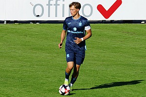 Kapitän Xaver Kiefersauer erzielte den zwischenzeitlichen 1:1-Ausgleich und traf noch den Pfosten. Foto: Joachim Mentel