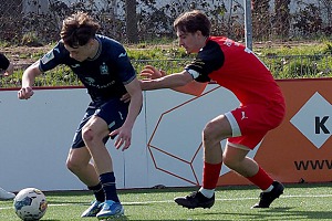 Emre Erdogan markierte mit seinem Treffer zum 2:1 den Auswärtssieg der Junglöwen bei Spitzenreiter Walldorf. Foto: Markus Burger