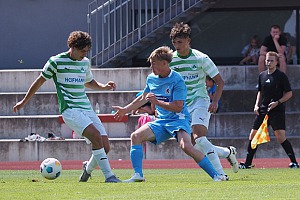 Fabio Wagner erzielte in der 77. Minute den Siegtreffer zum 2:1. Foto: Markus Burger