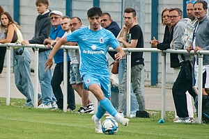 Cristian Leone gelang mit seinem 5. Saisontor lediglich der Anschlusstreffer. Foto: Joachim Mentel