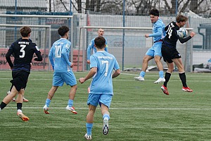 Mustafa Tekin (re.) sorgte für den einzigen Löwen-Treffer beim Gastspiel der U19 in der Hauptstadt gegen Hertha BSC. Foto: Joachim Mentel