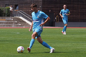 Finn Fuchs hatte in Fürth nach einem Standard das 1:1 erzielt. Foto: Markus Burger