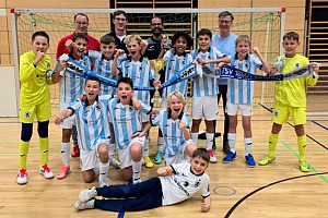Mit Siegen in den K.o.-Spielen gegen Ingolstadt, Nürnberg und Bayern holten die Junglöwen den Turniersieg. Foto: Privat